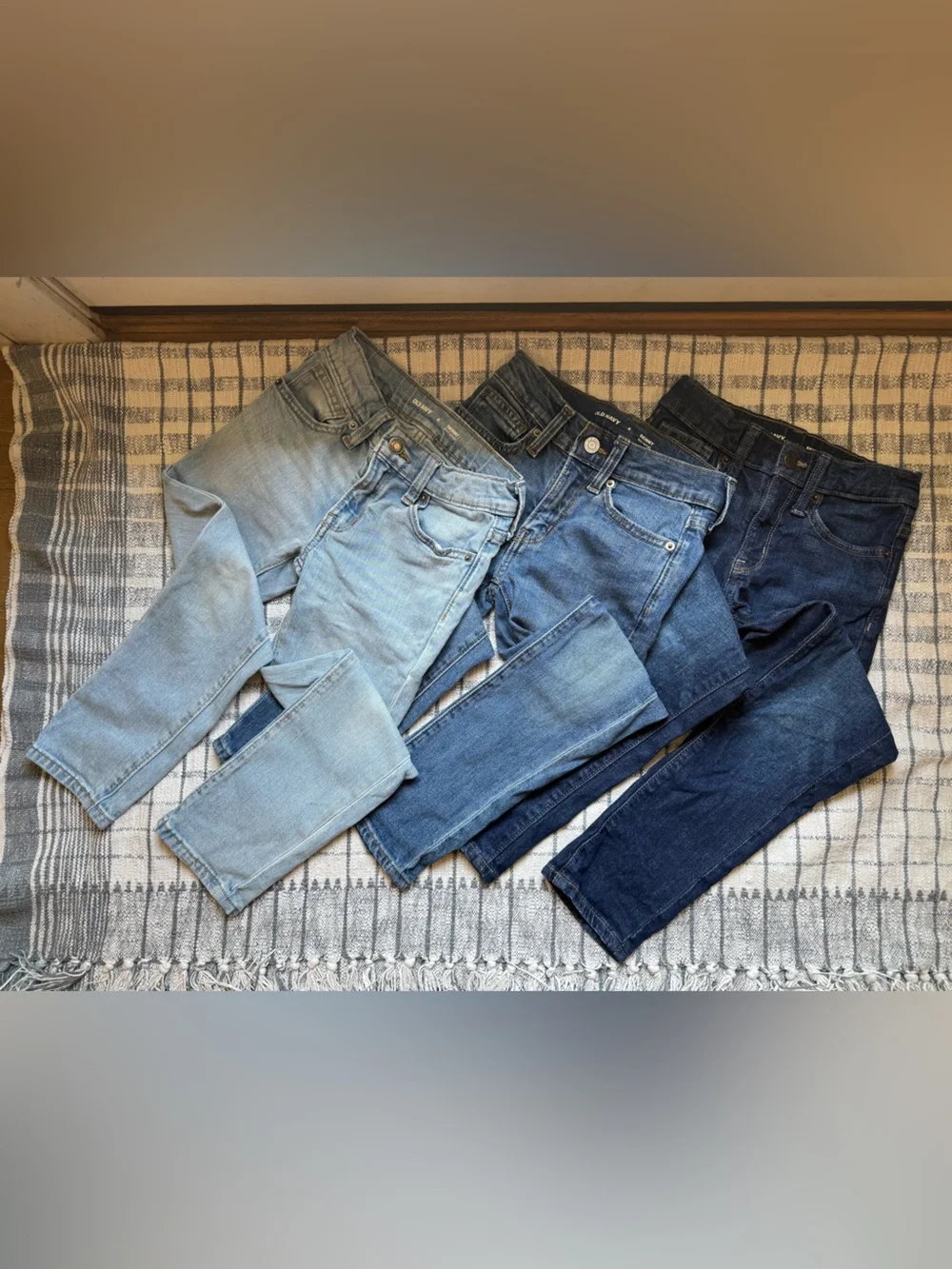 Old Navy Boys 3 Pack Skinny Jeans